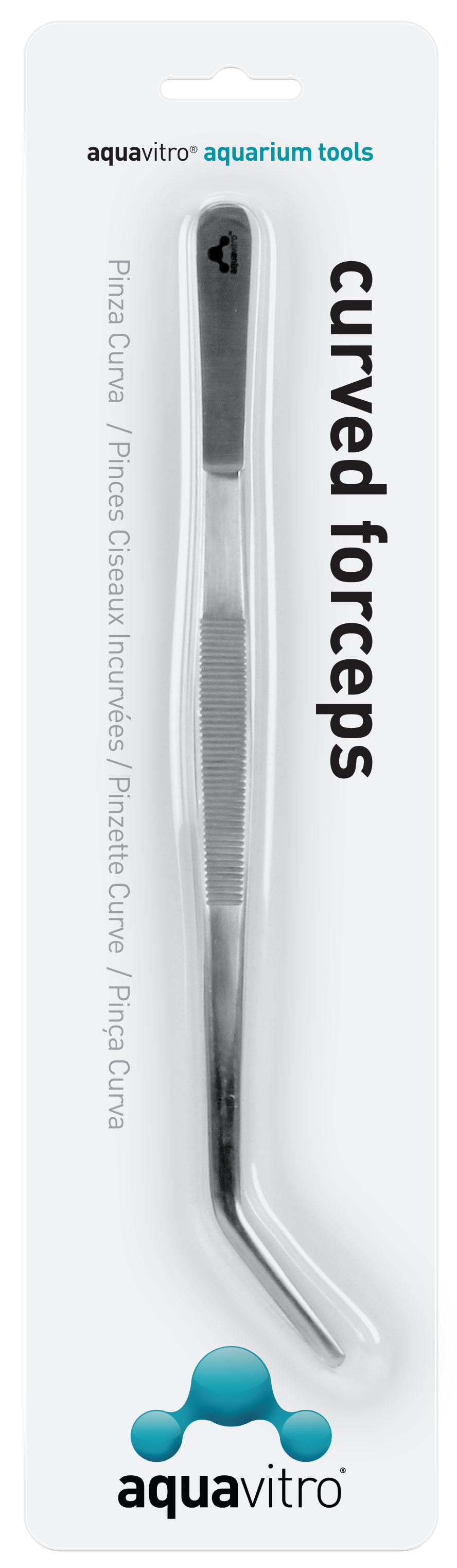 Aquavitro Curved Forceps